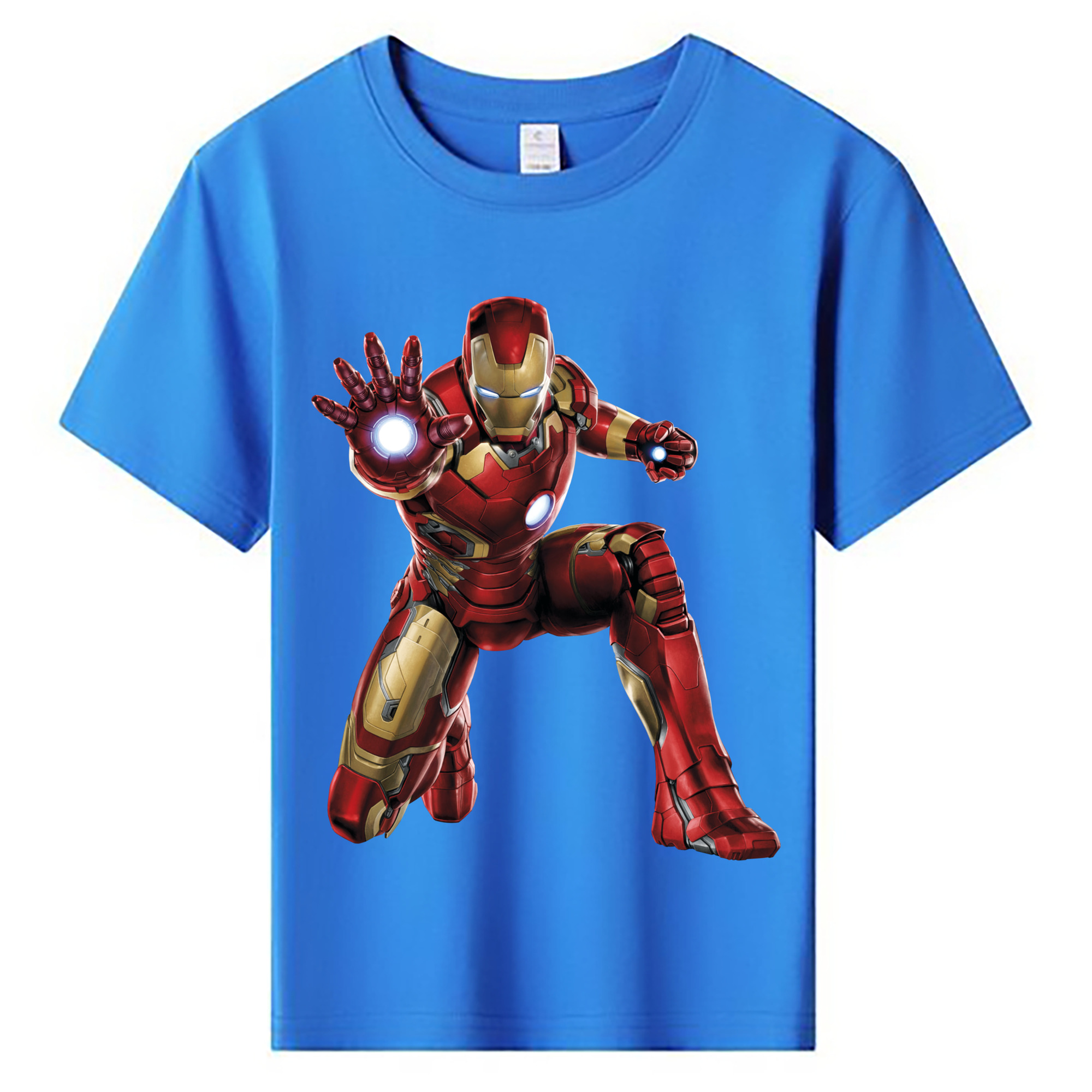 （画像用） アベンジャーズ The Avengers 綿100％キッズTシャツ（フロントプリント）